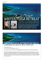 Writer/Yoga Retreat by Jen Grisanti Consultancy Inc.