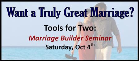 Tools for Two: A Marriage Builder Seminar