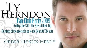 Ty Herndon 2009 Fan Party