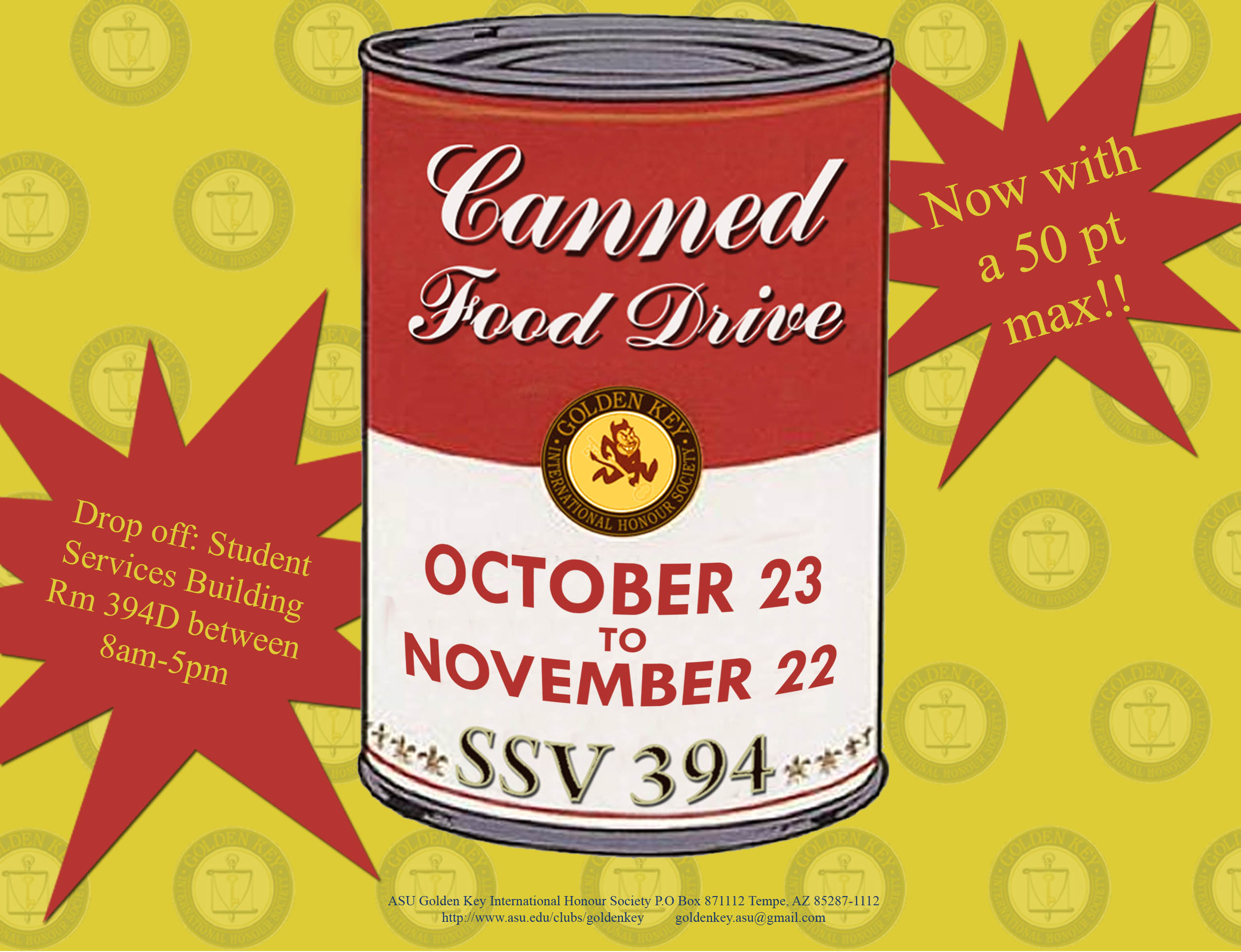 CANNED FOOD DRIVE