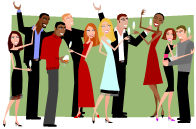 party graphic party graphic