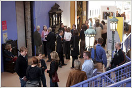 general area/mingle guest check in