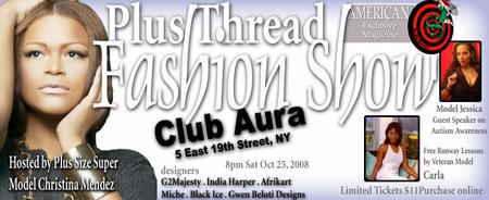 PLUS THREAD  Fashion Show & Networking Party