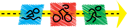 California Kids Triathlon Swim-Bike-Run 2010 Logo