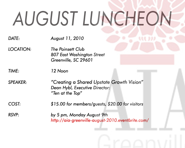 August Luncheon Invite 8/11/2010