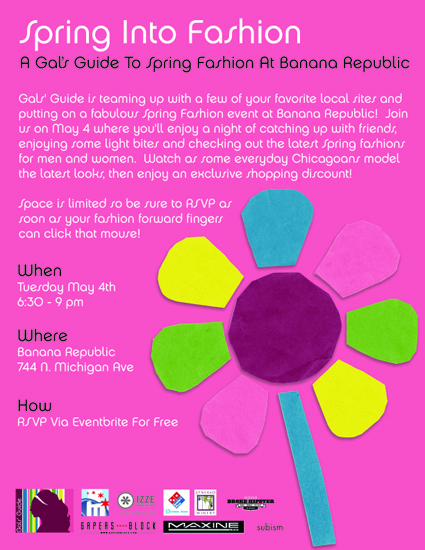 Spring into Fashion at Banana Republic