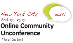 Online Community Unconference East 2010
