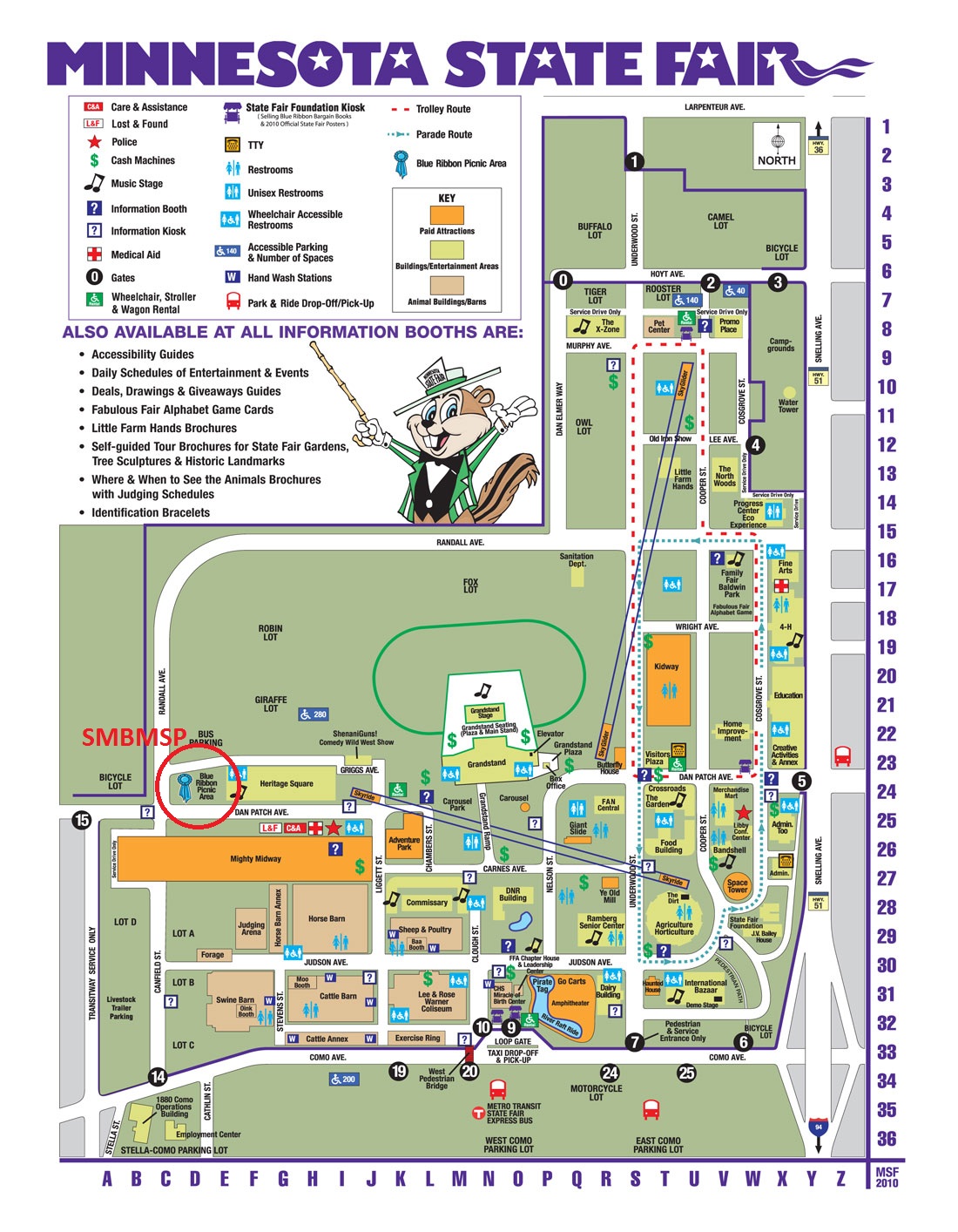 MN State Fair Map MN State Fair Map