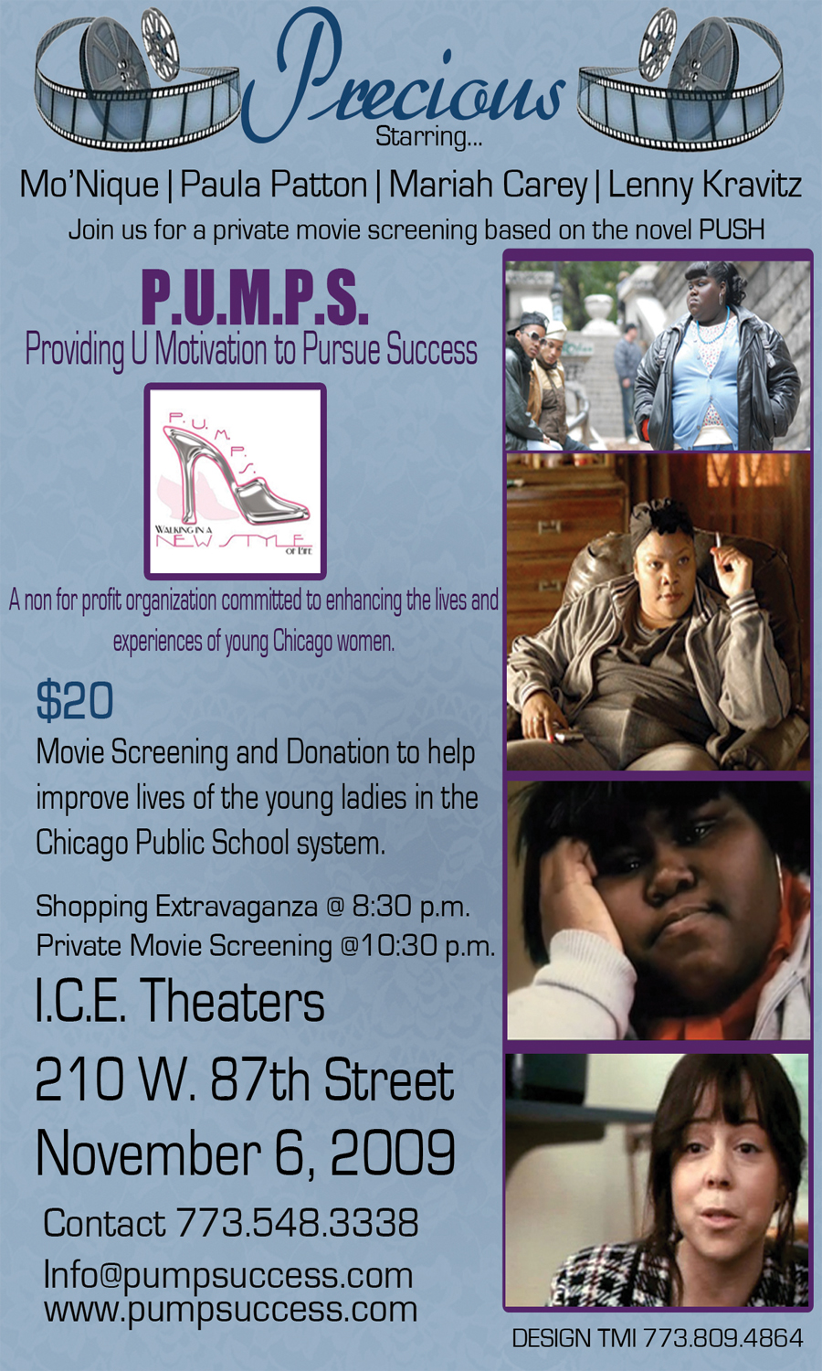 Precious Movie Screening Flyer PreciousFlyer