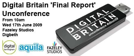 Digital Britain 'Final Report' Unconference