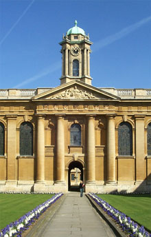 Queen's College Oxford - front quad