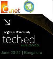 Bangalore Community TechEd 2009- Tickets Sold out!