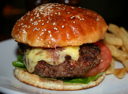 Hawksmoor burger