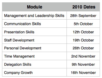 Full Circle dates Autumn 2010