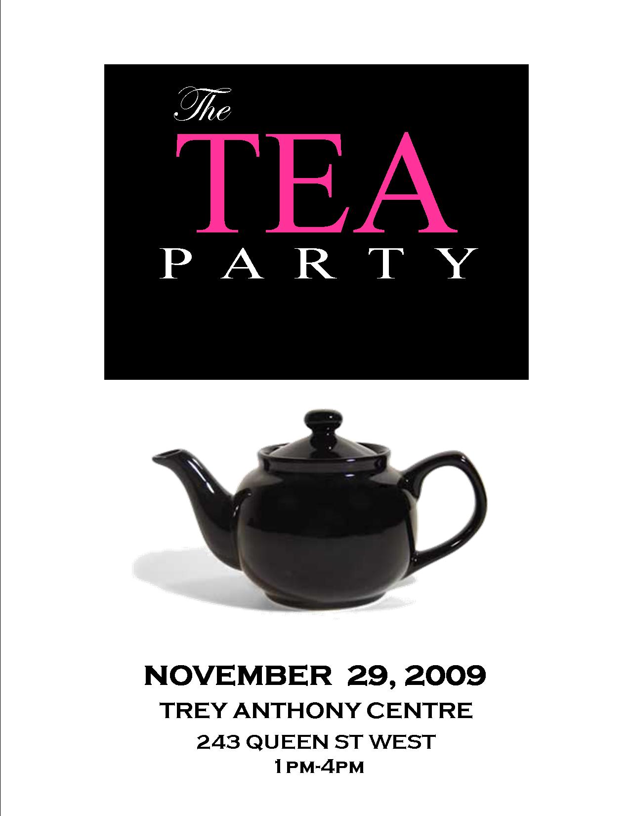 Tea Party Flyer