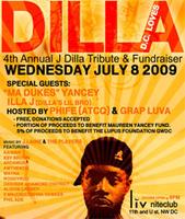 4TH ANNUAL J DILLA TRIBUTE & FUNDRAISER