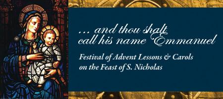 Advent Lessons and Carols  S. Clement's Church