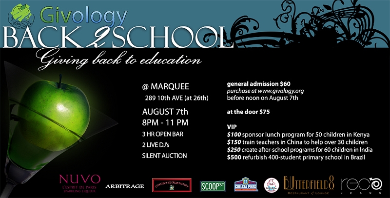 Back2School Givology Back2School 2nd Annual Givology Benefit for Education