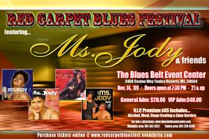 Red Carpet Blues Festival featuring Ms. Jody & friends