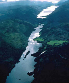 The Great Glen from the Air