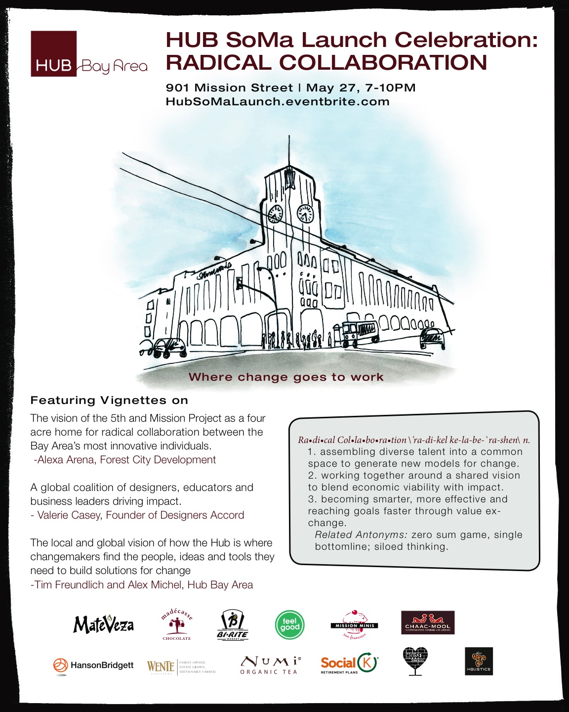 Launch Party Poster