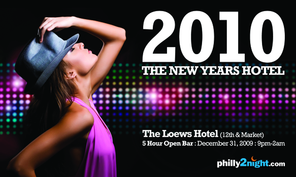 NYE 2010 @ The Loews Philadelphia Hotel