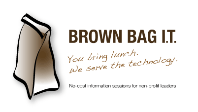 Brown Bag I.T.: E-commerce: stores, donations, and...