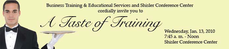 A Taste of Training