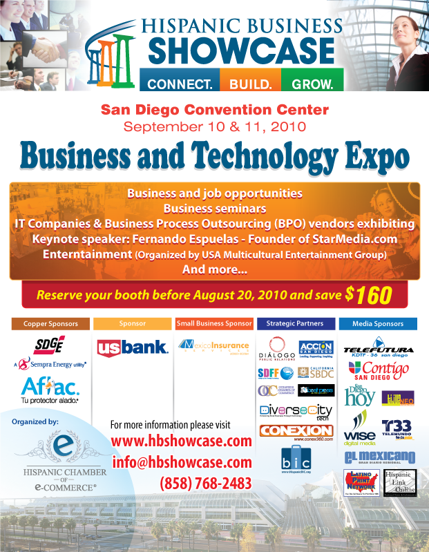 Hispanic Business Showcase Flyer - HBShowcase