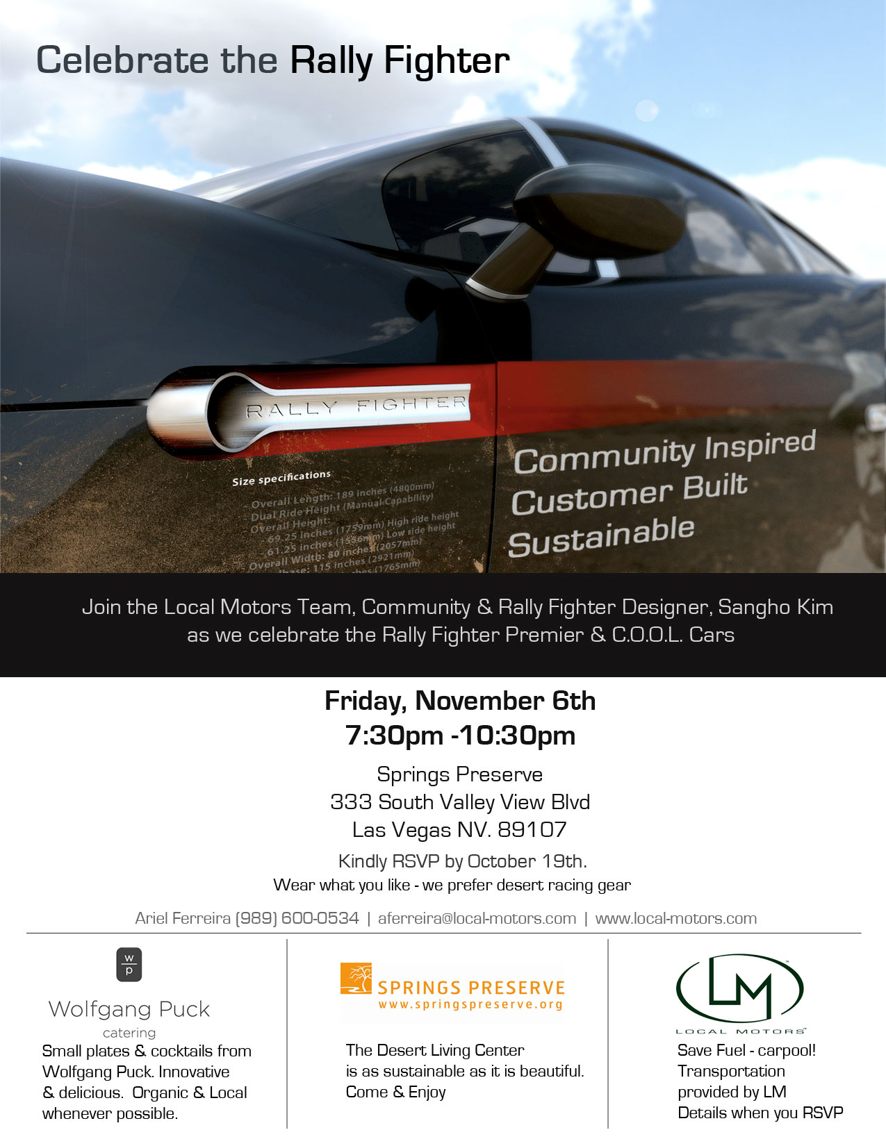 Rally Fighter Invitation