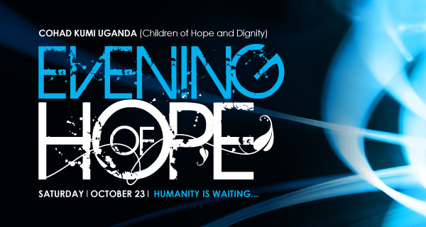 Cohad(Children of Hope and Dignity) Oct 23rd, An Evening of Hope