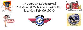 2nd Annual Dr. Joe Cortese Memorial 2010 Motorcycle Poker...
