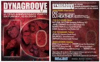 Dynagroove 10 Year Anniversary