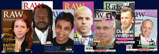 Raw Business Magazine from Million Impossible