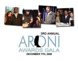 INDIVIDUAL TICKETS ~ ARONI AWARDS GALA 2008