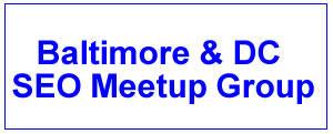 Baltimore/Washington DC SEO Meetup Group