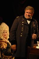 Meeghan Holaway and Dan Lauria
