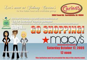 EAT FOR EDUCATION CHARITY LUNCHEON