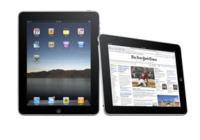 iPad iPad with Safari and New York Times