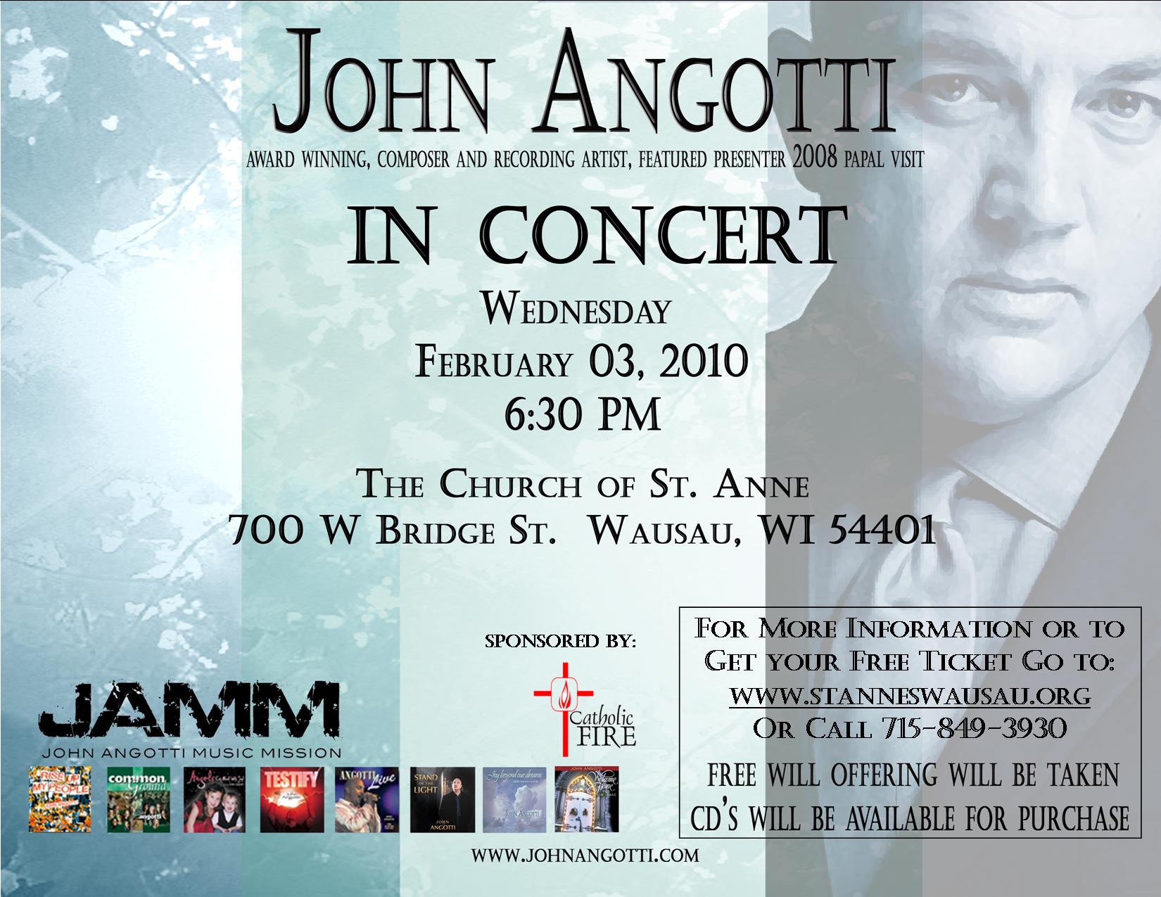 Angotti Poster Flyer
