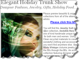 Elegant Holiday Trunk Show