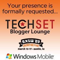 TechSet Blogger Lounge & Party, sponsored by Windows Mobile
