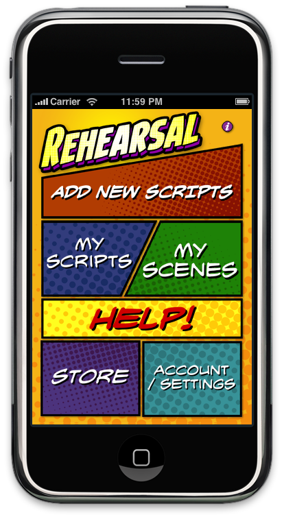 The Rehearsal iPhone App