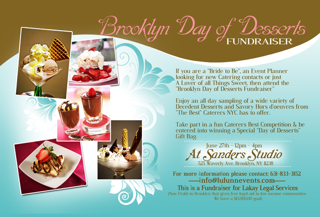 Be apart of the Brooklyn Day of Desserts