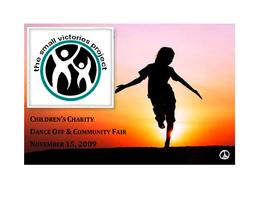 Inaugural Children's Charity Dance-Off and Community Show!