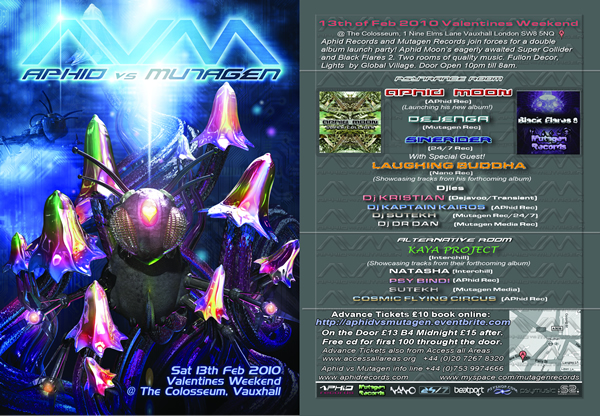 Aphid vs Mutagen Flyer 13th Feb 2010 Aphid vs Mutagen Flyer 13th Feb 2010