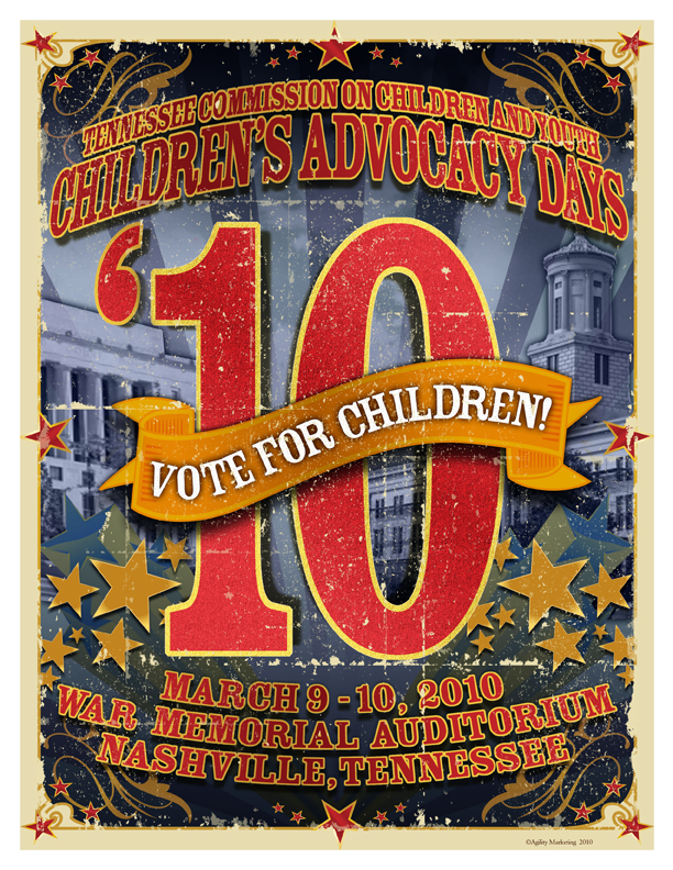 Poster for Children's Advocacy Days 20101