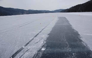 Lake Morey on Thursday, Jan. 28, 2010