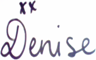 Denise Thomas signature
