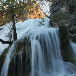 Turner Falls in daylight